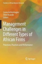 Frontiers in African Business Research- Management Challenges in Different Types of African Firms