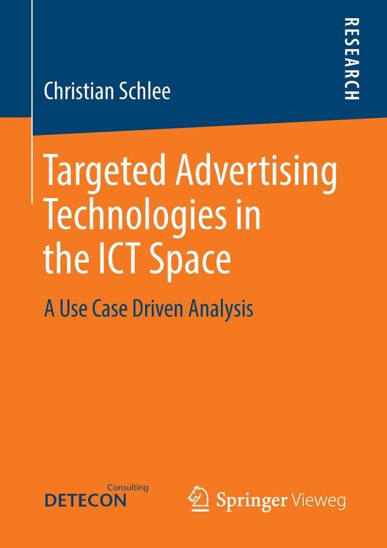 Targeted Advertising Technologies in the ICT Space - cover