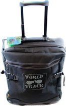 Outbreak World Track trolley koffer. Cabin size. Kleur: zwart. World Track by HERWALT