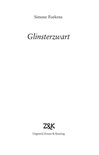 Titelpagina 'Glinsterzwart' Simone Foekens Z&K Uitgeverij Zomer & Keuning.