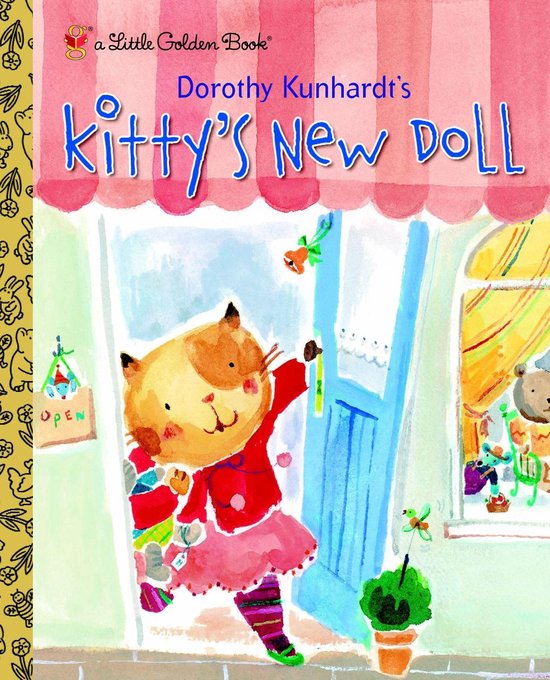 Little Golden Book - Kitty's New Doll - cover
