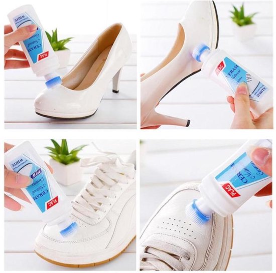 Noix Schoenen Cleaner - Witte sneaker cleaner - schoenen schoonmaken |  bol.com