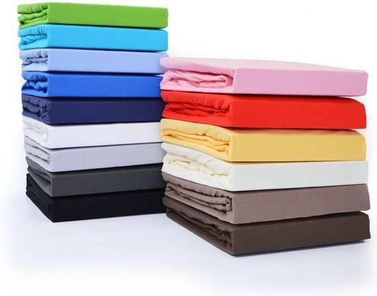 Snoozing - Hoeslaken - Simple - 90x200 cm - Coton percale - Zwart