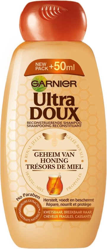genetisch Dierentuin s nachts Verborgen Garnier Ultra Doux Geheim van Honing - Shampoo 300ml - Kwetsbaar of  Breekbaar Haar | bol.com