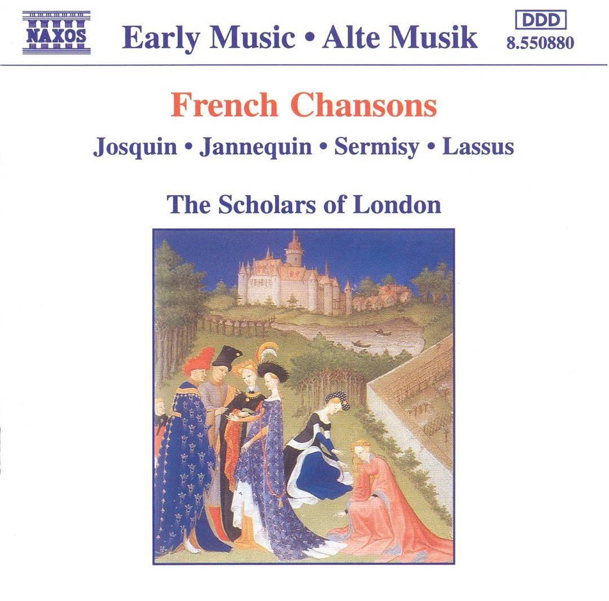 French Chansons / The Scholars of London, Josquin Des Prez | CD (album ...