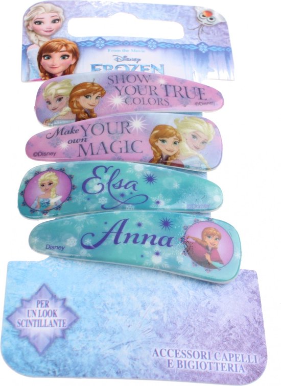 Disney Haarspeldjes Frozen 4-delig | bol.com
