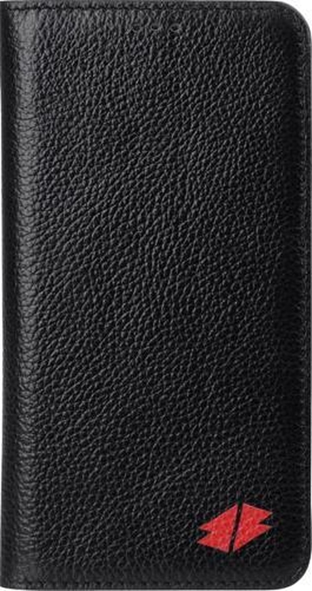 Melkco Premium Leather Wallet Book Case Herman Lychee Zwart voor Samsung Galaxy S6