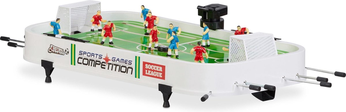 Heemskerk Voetbaltafel | Knight | Zwart | Inklapbaar - Luxe Speelkamer
