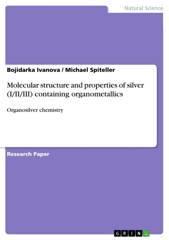 Molecular structure and properties of silver (I/II/III) cont ... - cover
