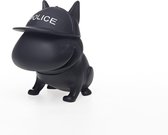 WhaaWhaa Spaarpot Donut Politie Medium (Dhink 215 ) - Spaarpot Hond