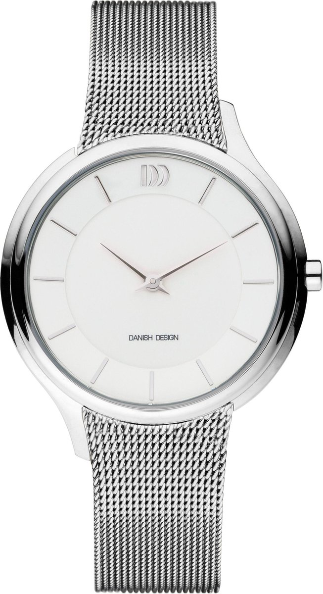 Danish Design IV62Q1194 horloge dames - zilver - edelstaal