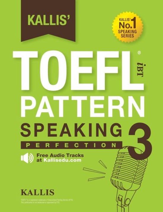 Kallis' TOEFL iBT Pattern Speaking 3 - cover