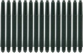 Darts Set zwarte medium shafts 10 sets (30 stuks) - medium - dartshafts - dart shafts