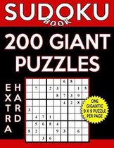 Sudoku Book 200 Extra Hard Giant Puzzles