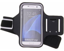 Smartphonehoesjes.nl Zwart sportarmband Samsung Galaxy S7 Edge