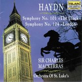 Haydn: Symphonies 101 and 104 / Charles Mackerass