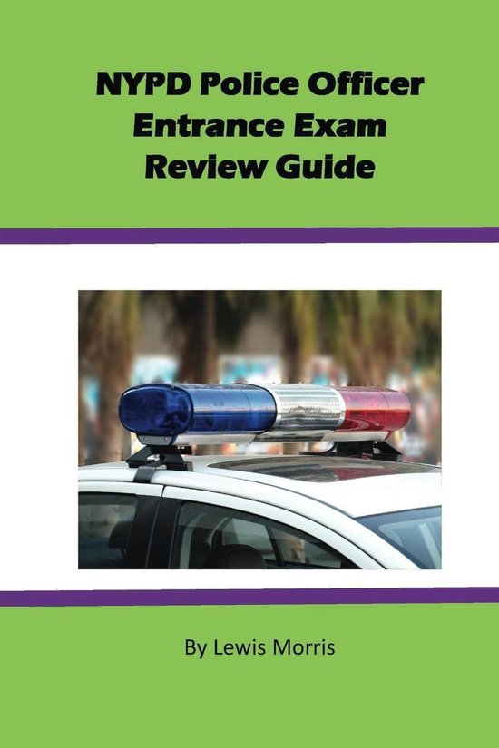 NYPD Police Officer Exam Review Guide - cover
