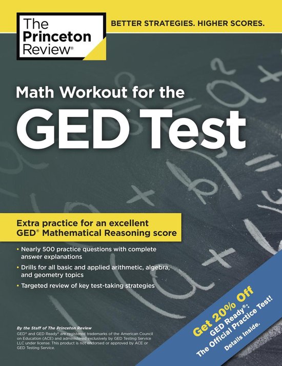 College Test Preparation - Math Workout for the GED Test - cover
