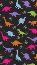 Mat, Vloermat, Vloerkleed, Tapijt, Kind - Kinderkamer Dino - Wasbaar - Antislip - 65 x 115 cm