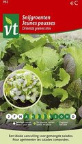 Sla Oriental greens mix - Kruidige mengsel van Oosterse bladgroenten