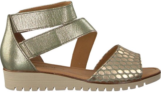 Gabor Dames Sandalen 582 - Groen - Maat 40,5 | bol.com