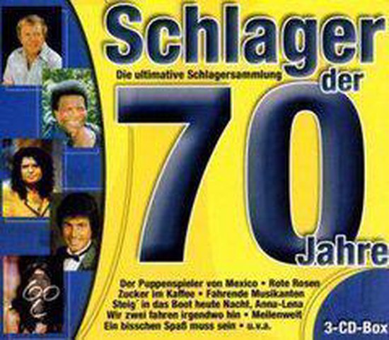 Cordalisblancoshaynebrink Schlager Der 70er Various Cd Album Muziek 3240