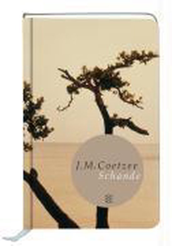 Boekomslag met een boom en de tekst 'J.M. Coetzee Schande'.