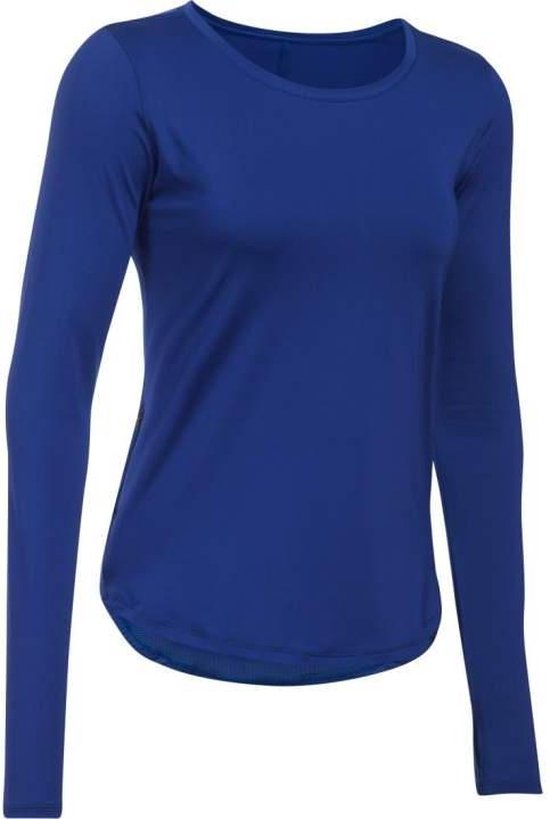 Under Armour Dames Fly By Hardloop Shirt met Lange Mouw - Paars - Small |  bol.com