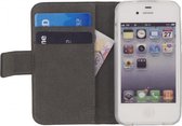 Mobilize Slim Wallet Book Case Apple iPhone 4/4S Black