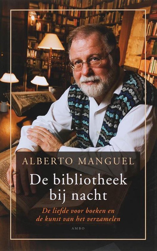 Cover van het boek 'De bibliotheek bij nacht' van Alberto Manguel