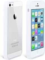 USAMS - iPhone 5(s) - Bumper Back Case Hoesje Edge Color Series Transparant
