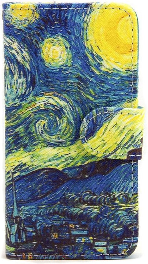 vriendelijke groet afschaffen Zachte voeten iPhone 7 Plus Booktype Hoesje Vincent van Gogh | bol.com