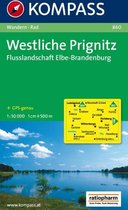 Kompass WK860 Westliche Prignitz, Flusslandschaft Elbe, Brandenburg