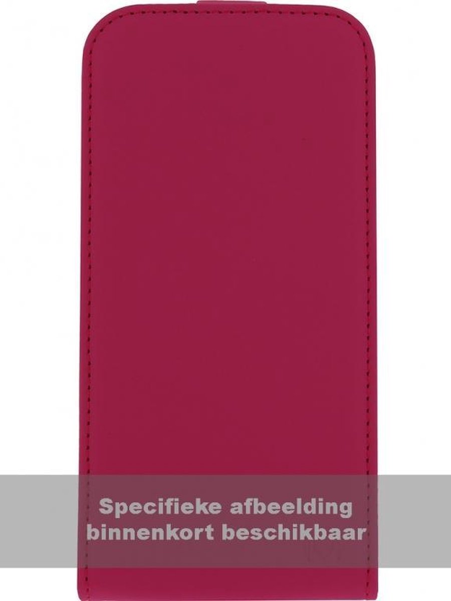 Mobilize Ultra Slim Flip Case Galaxy J1 roze