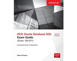 Omslag van Oracle Press - OCA Oracle Database SQL Exam Guide (Exam 1Z0-071)