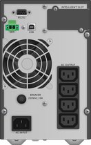 PowerWalker VFI 1000 TG Dubbele conversie (online) 1 kVA 900 W 4 AC-uitgang(en)