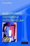 An Introduction to International Institutional Law