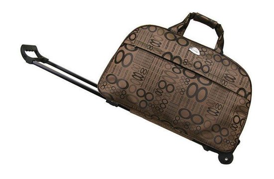 Geweldig mooi ego Waterdichte Rolling Bagage Tas Rol koffer Reistas Koffer met wiel  handbagage tas | bol.com