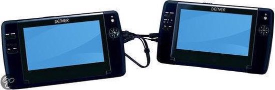 Denver MTW-735 - Portable DVD-speler met twee 7 inch schermen