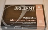 Briljant Molton hoeslaken waterdicht met jersey rand 100x210