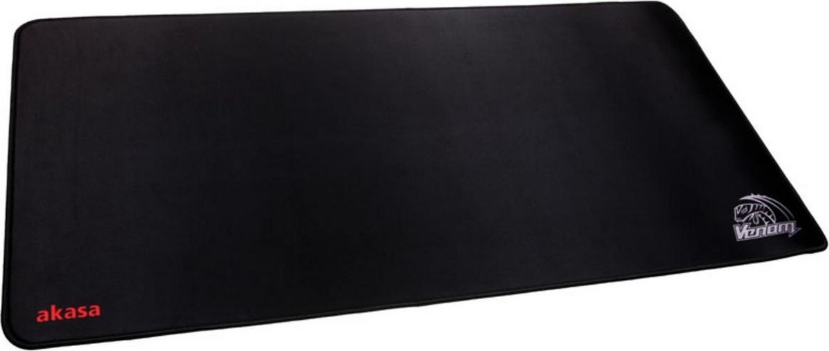 Akasa AK-MPD-03BK (AK-086), Muismat XXL, 1000 x 500mm, Extra ruimte, Anti-slip, Zwart