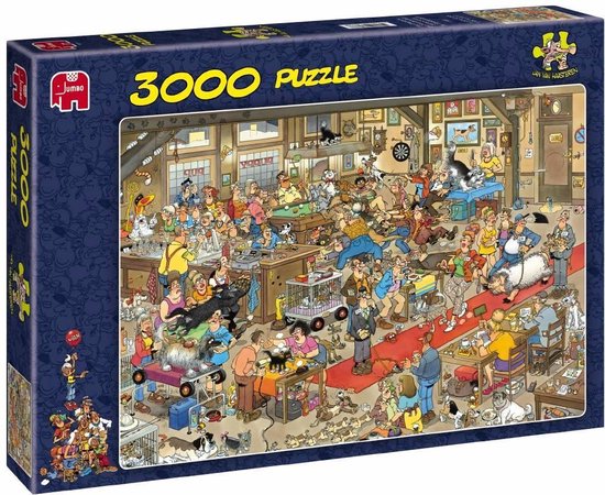 Jan van Haasteren De Hondenshow puzzel - 3000 stukjes | bol