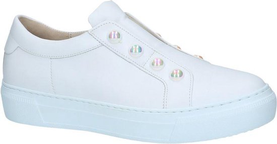Gabor - 84311 - Instappers - Dames - Maat 39 - Wit;Witte - 21 -Foulardcalf  Weiss | bol.com