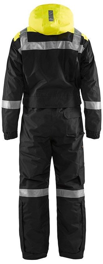 Blåkläder 6787-1977 Salopette d'hiver Zwart/ Jaune taille 56