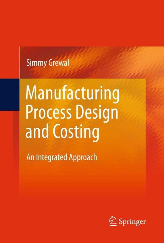 Manufacturing Process Design and Costing - cover