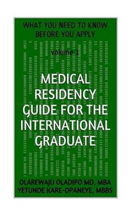 Medical Residency Guide for the International Graduate- Medi ... - cover