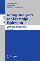 Lecture Notes in Computer Science 10682 - Mining Intelligence and Knowledge Exploration