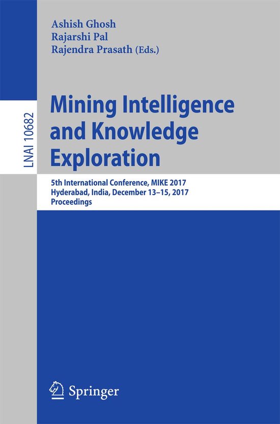 Springer Nature Proceedings Computer Science - Mining Intell ... - cover