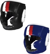 Leren Boks Hoofdbeschermer Pro series - Kleur: Zwart, S