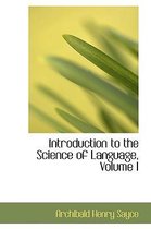 Introduction to the Science of Language, Volume I